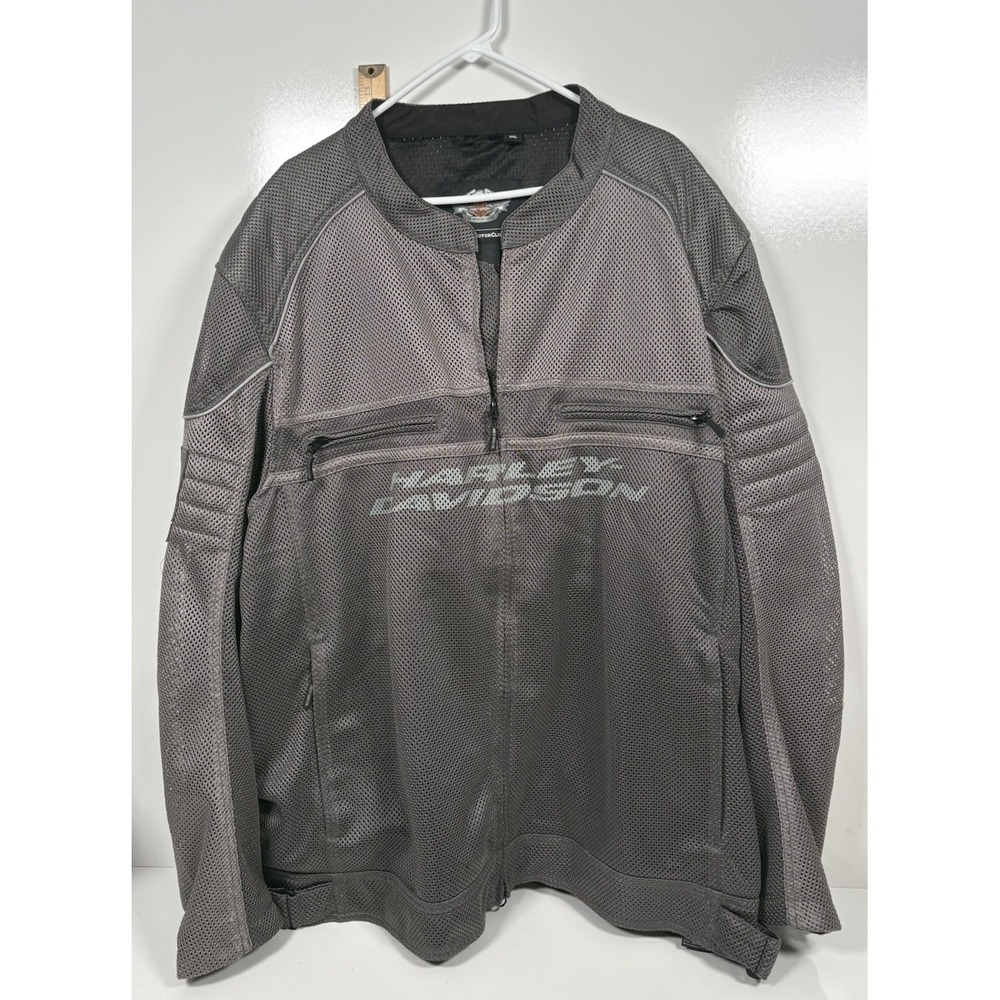 Harley-Davidson Men's 5XL Affinity Colorblocked MESH Riding Jacket 98296-17VM
